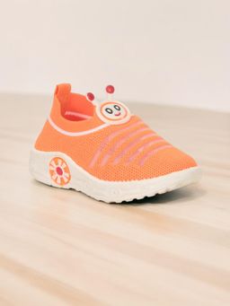 Lil Lollipop - Unisex Slip On Musical Chu Chu Shoes - Orange