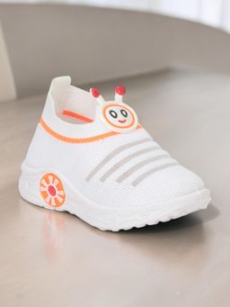 Lil Lollipop - Unisex Slip On Musical Chu Chu Shoes - White