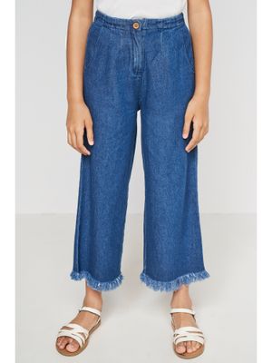 Global Desi Girl Jeans : Buy Global Desi Girl Blue Solid Jeans (7-8