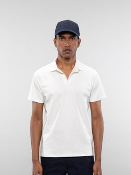 PANGOLIN - White Lifestyle Polo T-Shirt