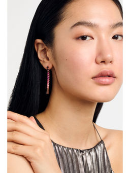 Ted Baker - Mellsie Icon Pink Crystal Drop Earring