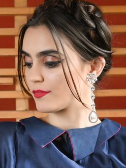 Odette - Women Gold Metal Earrings