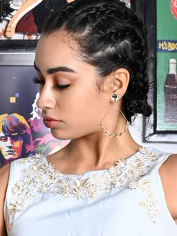 Odette - Women Gold Metal Earrings