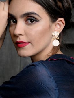 Odette - Women White Metal Detailing