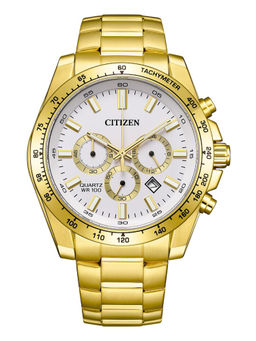 Citizen - Silver Dial 4.64 cm Quartz Chronograph Men Watch- AN8232-53A (L)