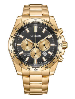 Citizen - Black Dial 4.64 cm Quartz Chronograph Men Watch- AN8233-51E (L)