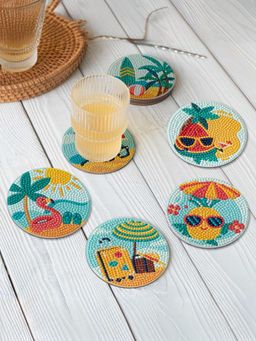 UMAI - Coaster with Stand - Dcbd016 (Pack of 6)