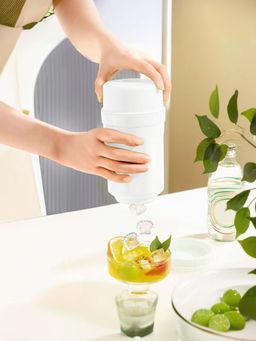 UMAI - Sy081C White Ice Cube Cup