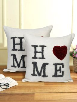 Eyda - Cotton Tufted Love Cushion Cover Set of 2