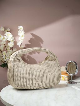 Inc.5 - Women's White Textured Sling Bag