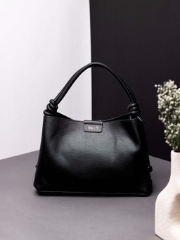 Inc.5 - Women's Black Solid Handbag