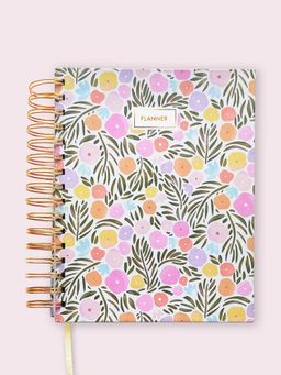 Happywagon - Happy Florals Wiro Undated Planner