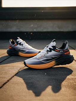 Yoho - Men Tempo 0906 Orange Walking Shoes