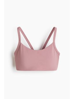 H&M - Women Pink Medium Support Sports bra with SoftMove