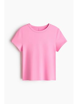 H&M - Women Pink Sports T-Shirt with DryMove