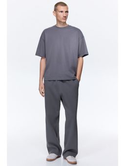 H&M - Men Grey Loose Fit Sweatpants