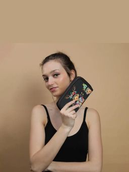 Gonecase - Printed Frida Canvas Printed Wallet