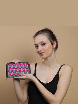 Gonecase - Lotus Canvas Floral Wallet