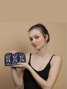 Gonecase - Peacock Canvas Printed Wallet