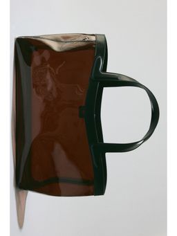 H&M - Women Brown Semi-Transparent Shopper Shoulder Bag