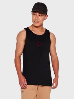 Bewakoof - Men's Black Warriors Graphic Printed Vest