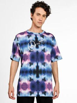 Puma - Mercedes Street Graphic Men Black T-Shirt
