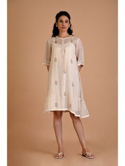 MITYAN - Clove Pink Dress with Inner (Set of 2)