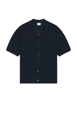 Bound - Rupert Crochet Knit Shirt