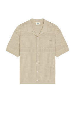 Bound - Rupert Crochet Knit Shirt