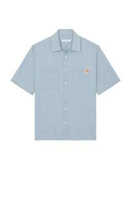 Maison Kitsune - Relaxed Short Sleeve Shirt