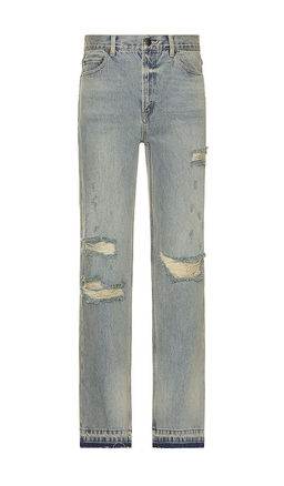Midnight Rodeo - Distressed Denim Jeans