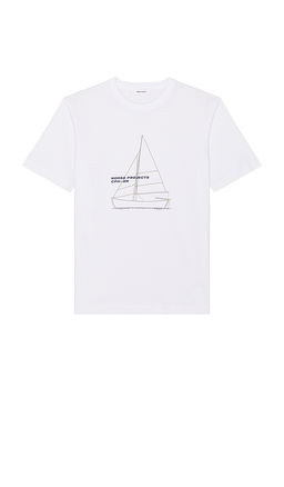 Norse Projects - Holger Organic Boat Print T-Shirt
