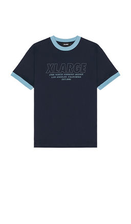 XLARGE - Store Address Ringer Tee