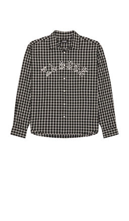 XLARGE - Patch Logo Plaid Shirt