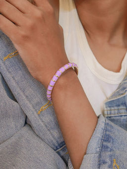 Pipa Bella by Nykaa Fashion - Elegant Stylish Purple Bracelet