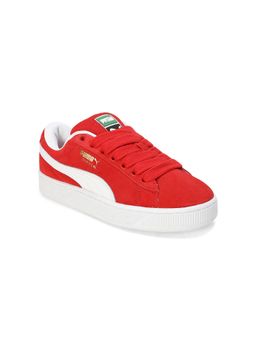 Puma - Suede Xl Jr Kids Red Sneakers
