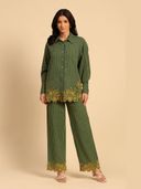Green color option, Currently selected