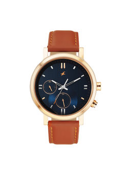 Fastrack - Tick Tock 3.0 Blue Dial Analog Watch for Men 3287KL03 (Large)