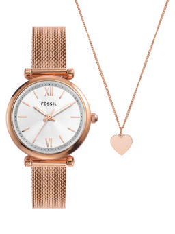Fossil - Carlie Rose Gold Watch ES5314SET (Medium)