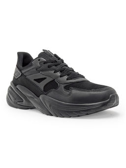 Red Tape - Men's Solid Black Sneaker