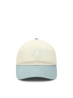 Calvin Klein - Logo Cream Cotton Baseball Cap