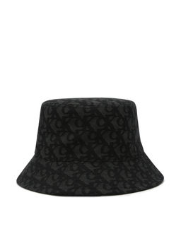 Calvin Klein - Logo Grey Polyester Bucket Hat