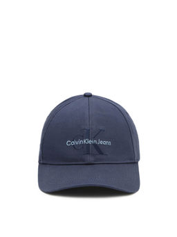 Calvin Klein - Logo Blue Cotton Baseball Cap