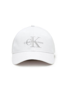 Calvin Klein - Logo White Cotton Baseball Cap