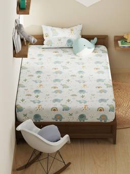 KOPA - Microfibre Single Bedsheet with Pillow Cover Grey (Single)