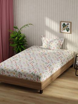 KOPA - Microfibre Single Bedsheet with Pillow Cover Green (Single)