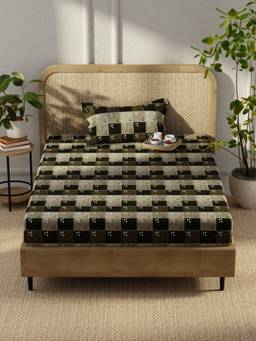 KOPA - Microfibre Single Bedsheet with Pillow Cover Green (Single)