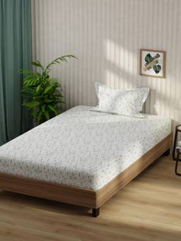 KOPA - Microfibre Single Bedsheet with Pillow Cover Multi-Color (Single)