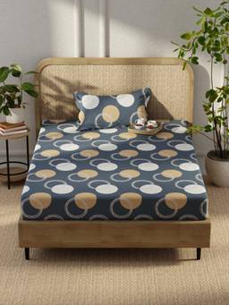 KOPA - Microfibre Single Bedsheet with Pillow Cover Grey (Single)