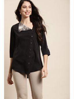 Qurvii - Black Flap Top